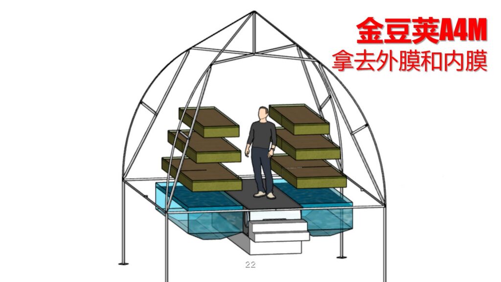硅砂鱼菜共生立体种植塔提供新鲜的瓜果蔬菜和活鱼
